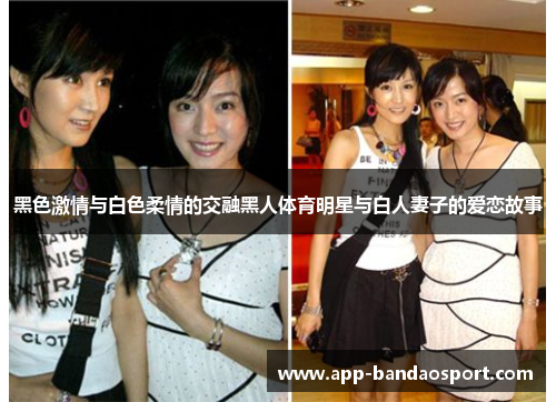 黑色激情与白色柔情的交融黑人体育明星与白人妻子的爱恋故事