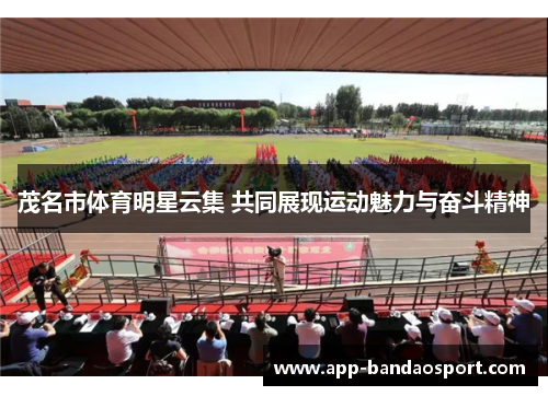 茂名市体育明星云集 共同展现运动魅力与奋斗精神